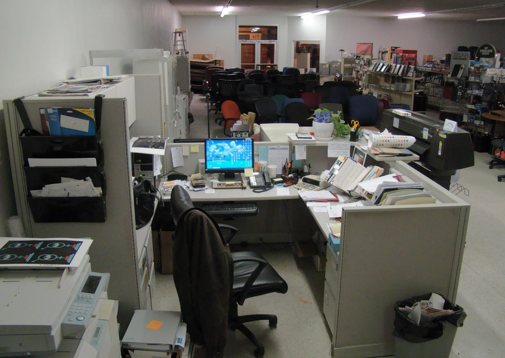 office cubicles